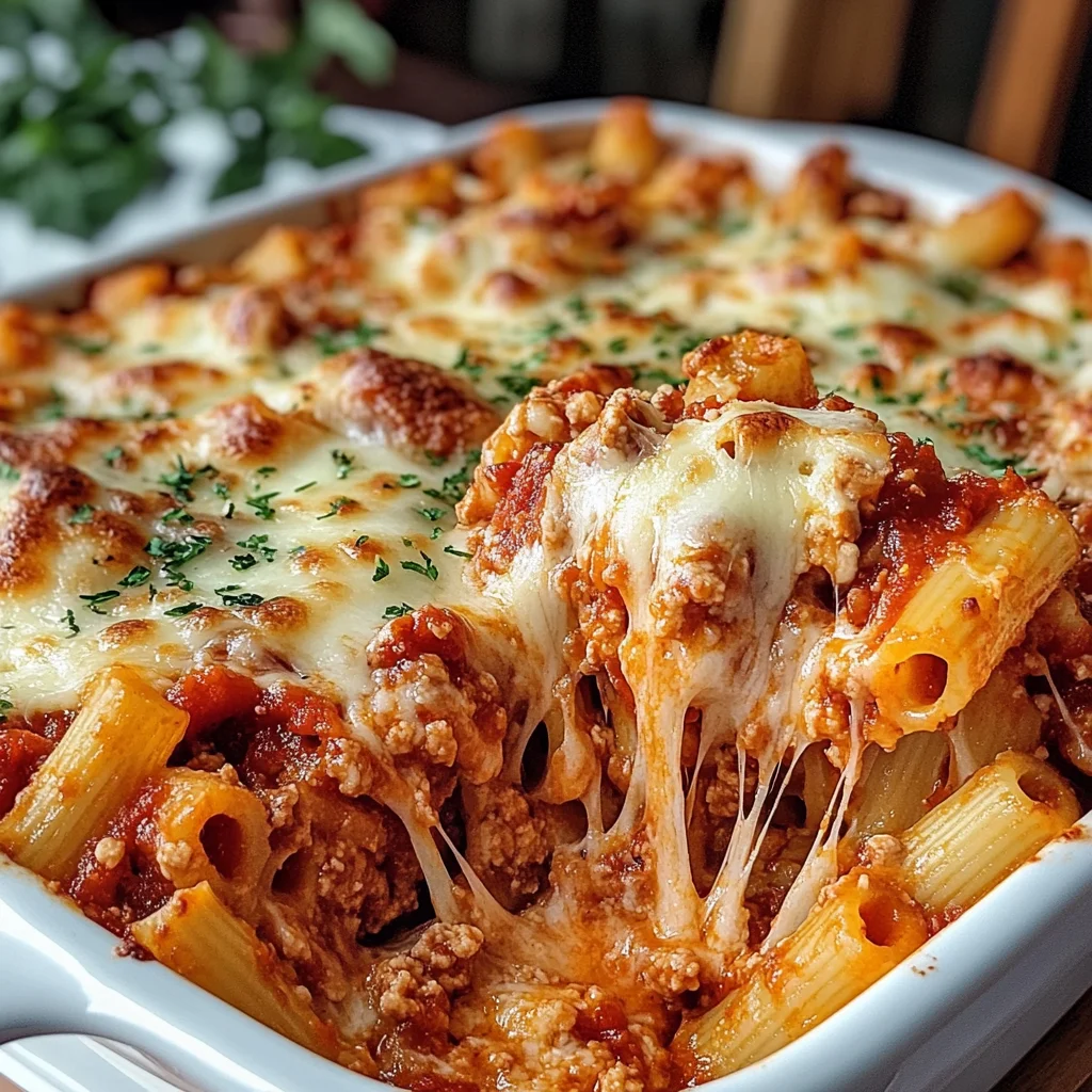 Cheesy Baked Ziti