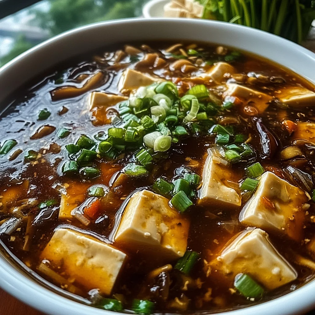 Chinese Style Hot and Sour Soup