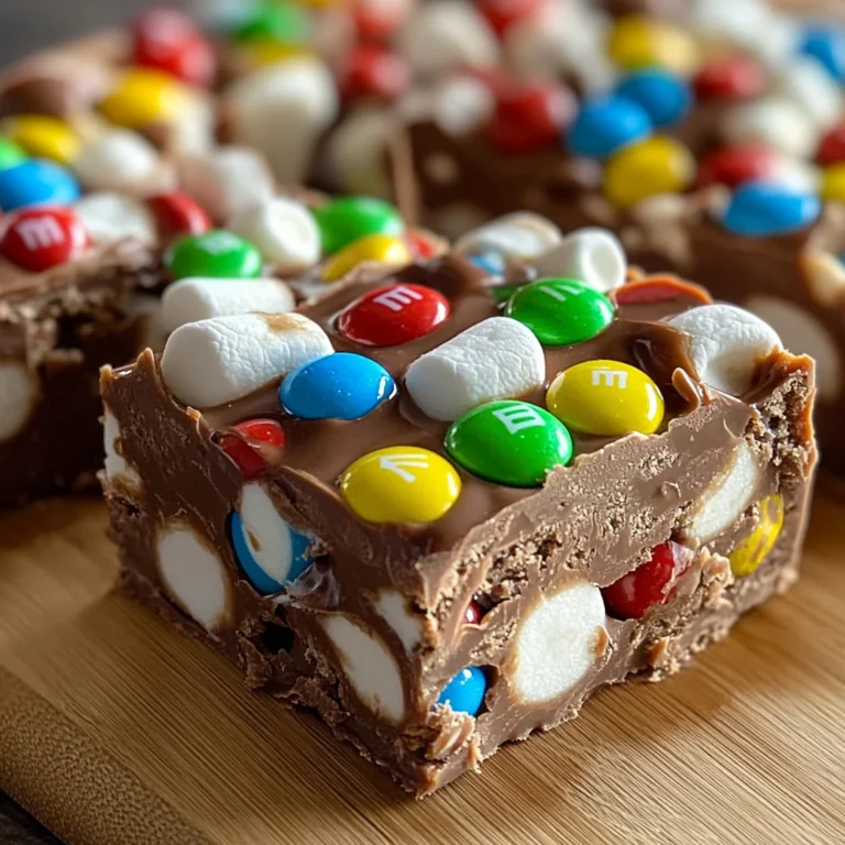 Chocolate Marshmallow M&M Fudge