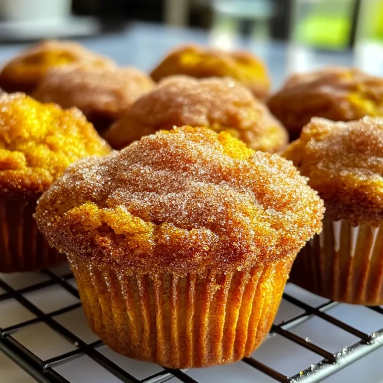 Cinnamon Sugar Pumpkin Muffins