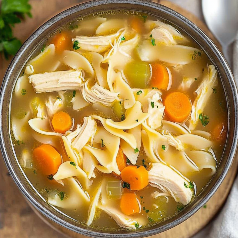 Irresistible CopyCat Panera Bread Chicken Noodle Soup Recipe