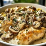 Creamy Chicken Stroganoff