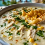 Creamy White Chicken Enchilada Soup