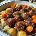 Easy Frozen Meatball Pot Roast