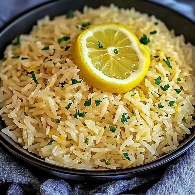 Quick & Zesty Greek Lemon Rice Recipe (35-Minutes)