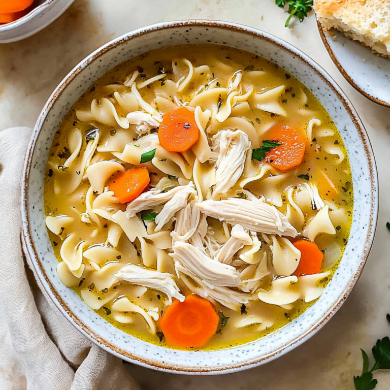 Best Homemade Chicken Noodle Soup Recipe for Comfort