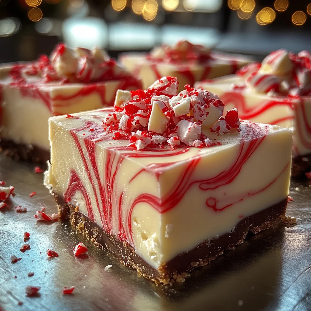 Peppermint Swirl Fudge