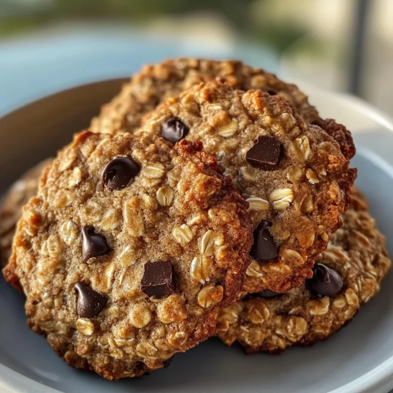 Protein Packed Oatmeal Breakfast Cookies