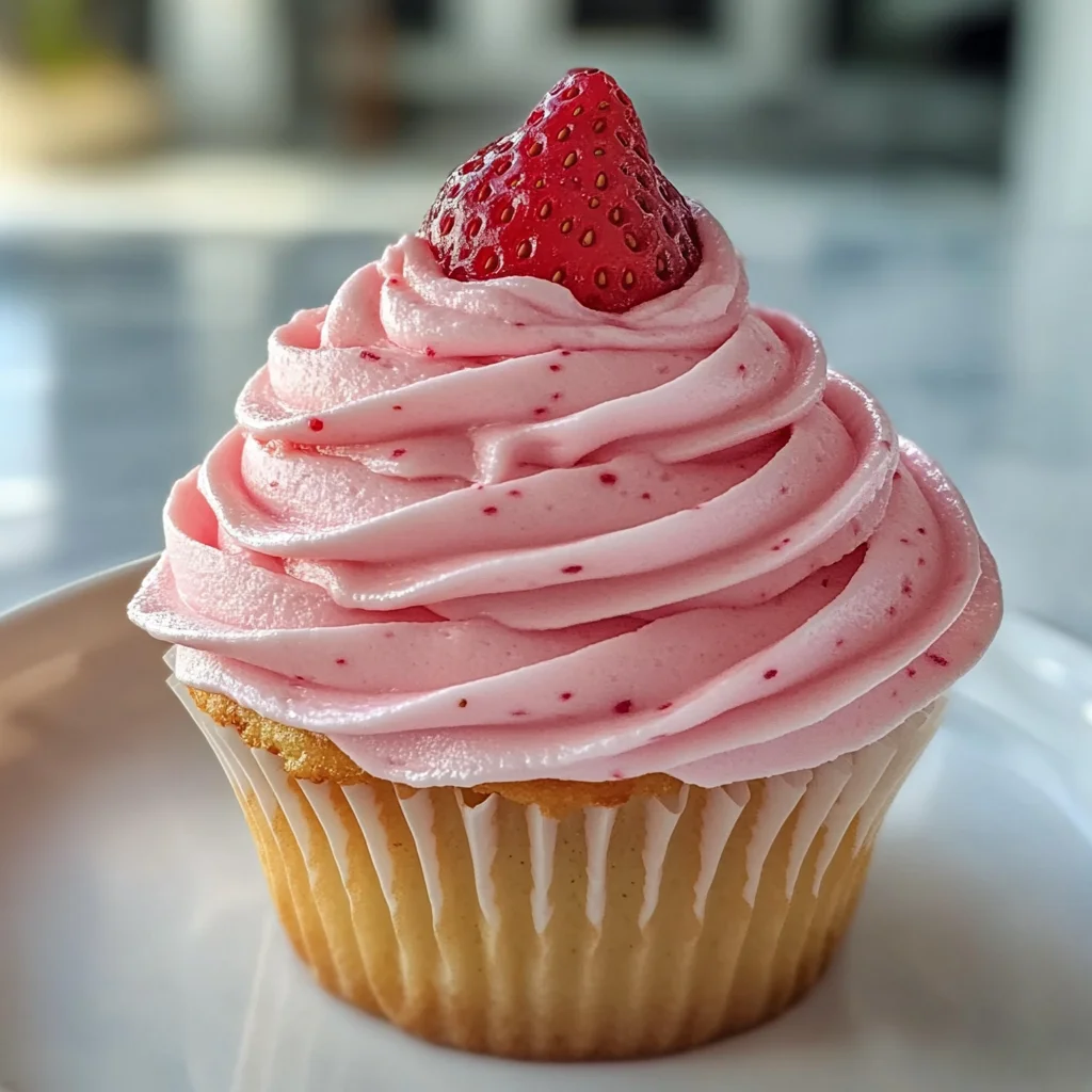 Strawberry Marshmallow Frosting