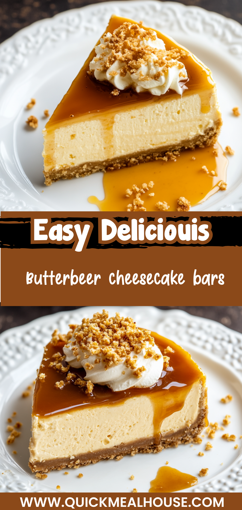 Butterbeer cheesecake