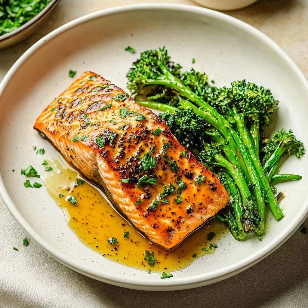 Irresistible Air Fryer Honey Mustard Salmon in 10 Minutes