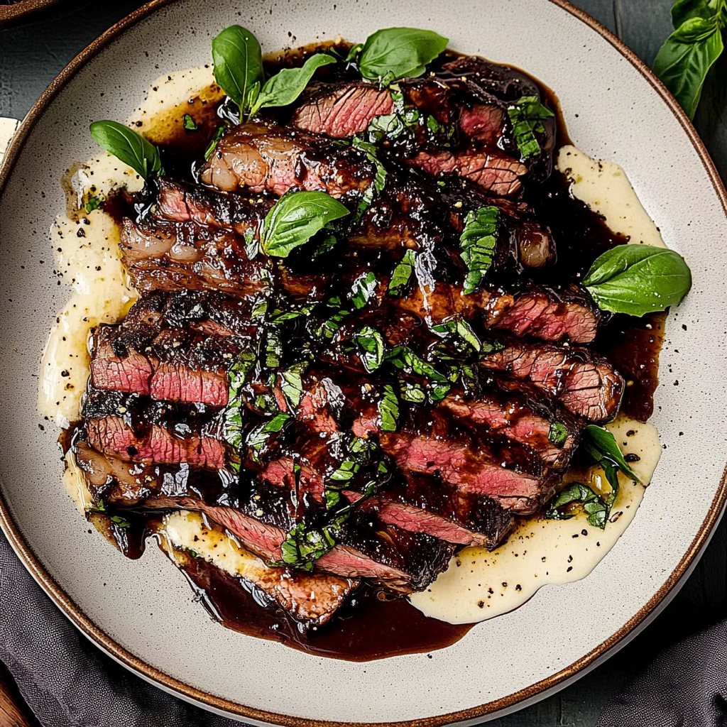 Irresistible Balsamic Flank Steak: A Flavor Explosion!