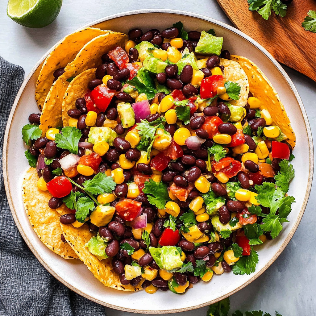 Ultimate Black Bean Taco Salad Recipe You’ll Love!