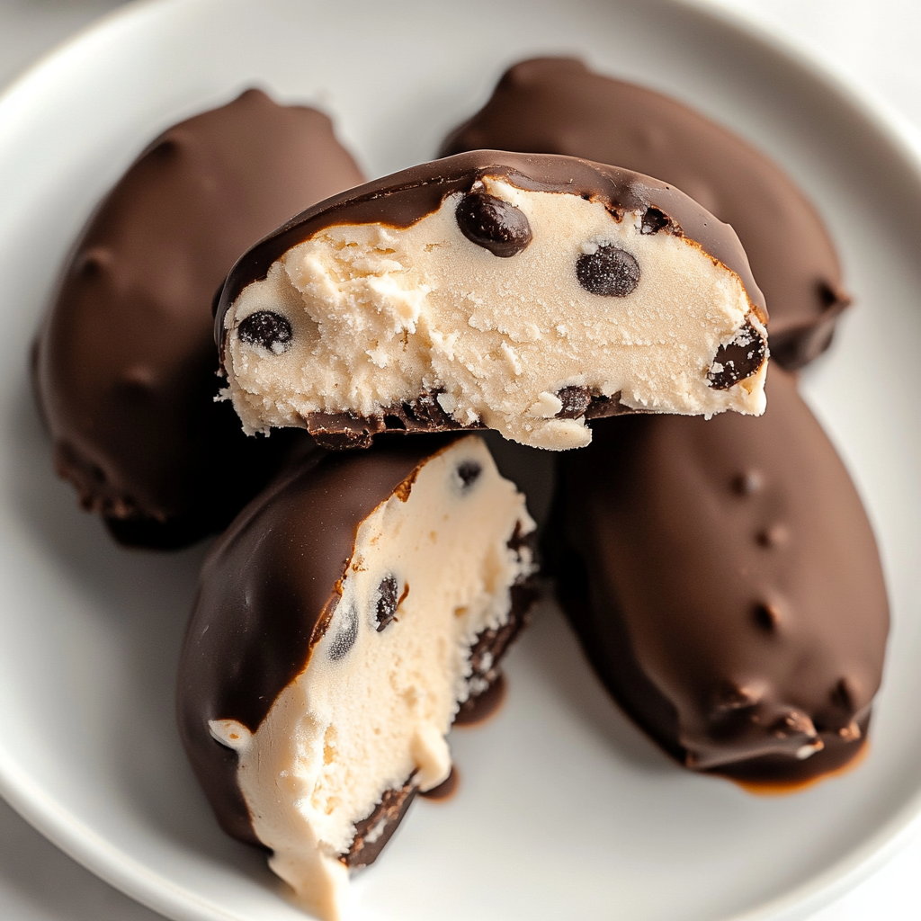 Irresistible Cookie Dough Frozen Yogurt Bites Recipe