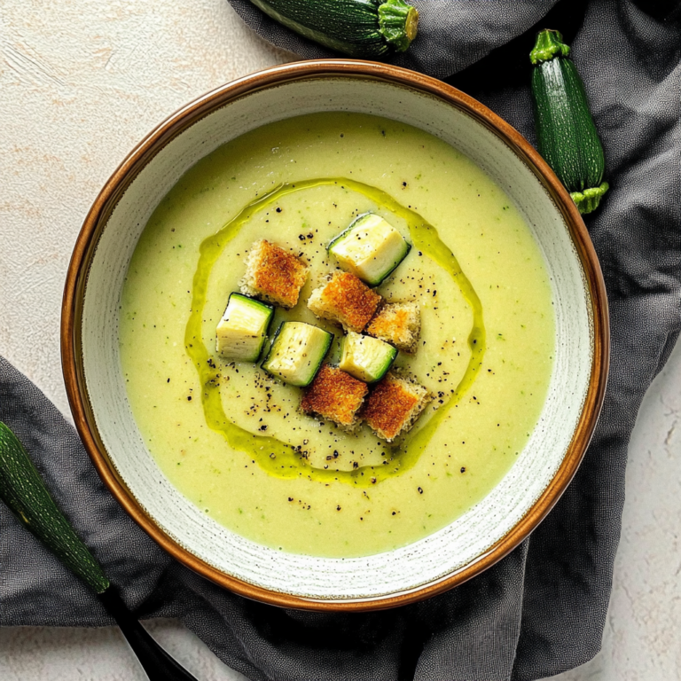 Irresistibly Creamy Zucchini Soup Recipe You Must Try