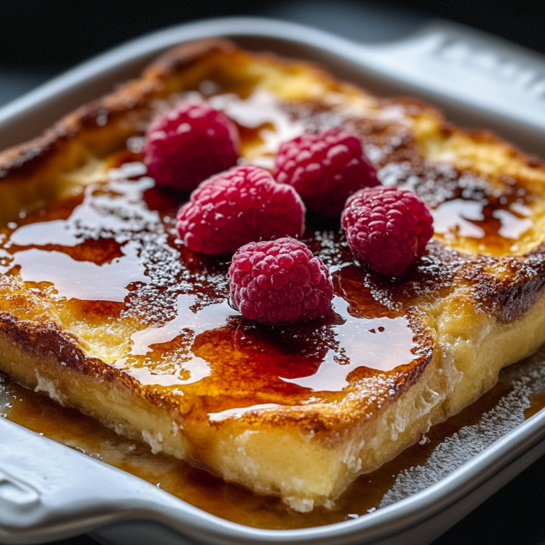 Indulge in Decadent Crème Brûlée French Toast Casserole