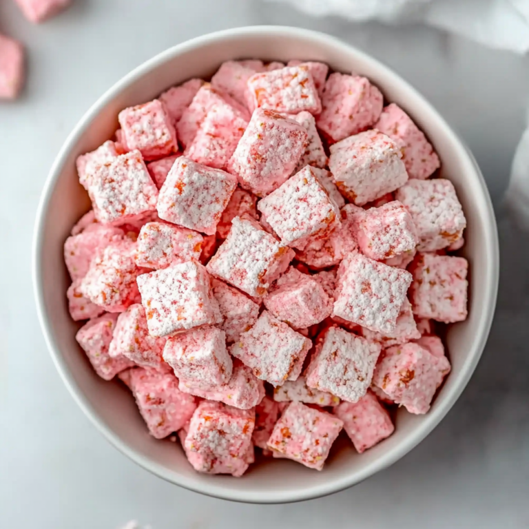 Irresistible Easy Strawberry Shortcake Puppy Chow Recipe