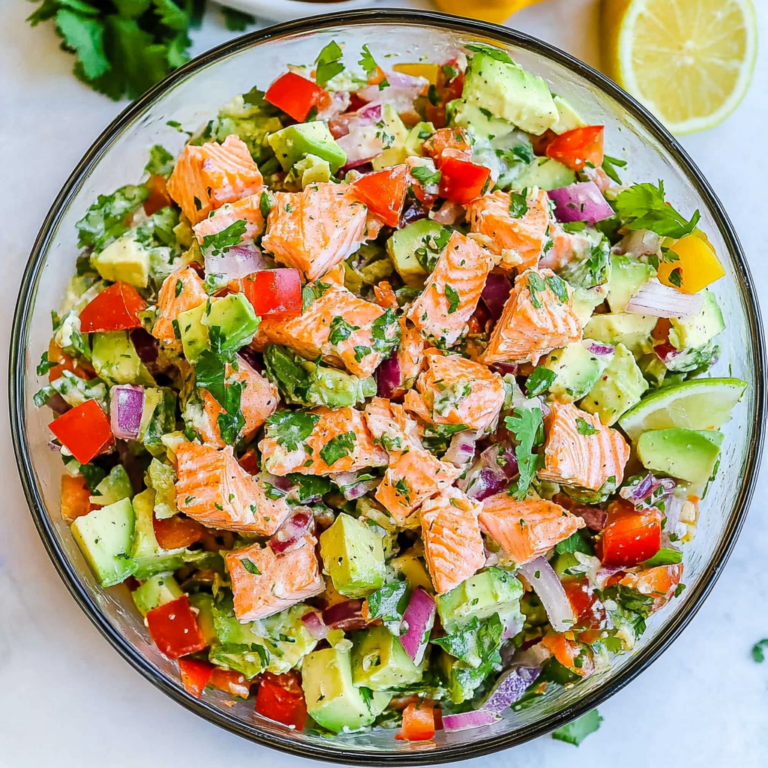 Irresistible Flaky Salmon Salad Recipe to Impress Friends