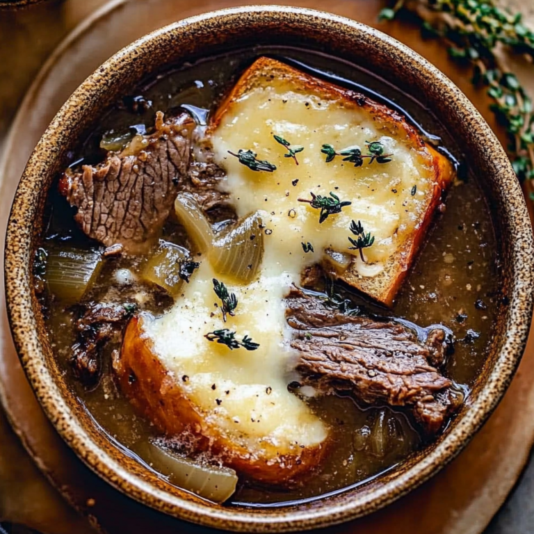 Irresistible French Onion Beef Short Rib Soup Recipe