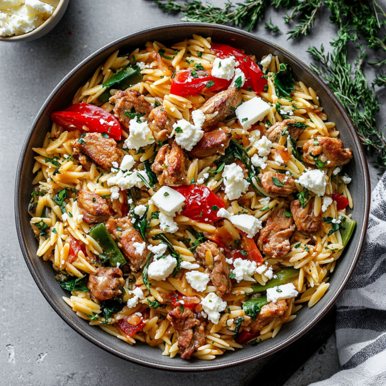 Ultimate Healthy Baked Feta Orzo for Busy Weeknights