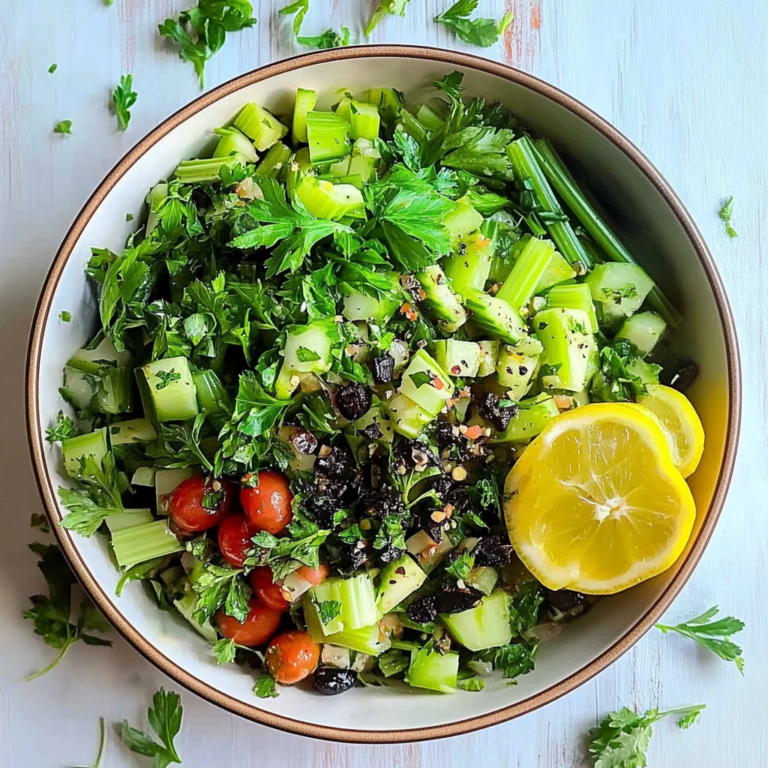 Refreshing Mediterranean Celery Salad Recipe You’ll Love