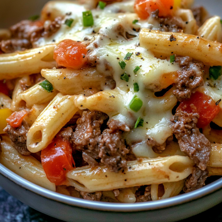 Ultimate Philly Cheesesteak Pasta: Quick & Delicious Recipe