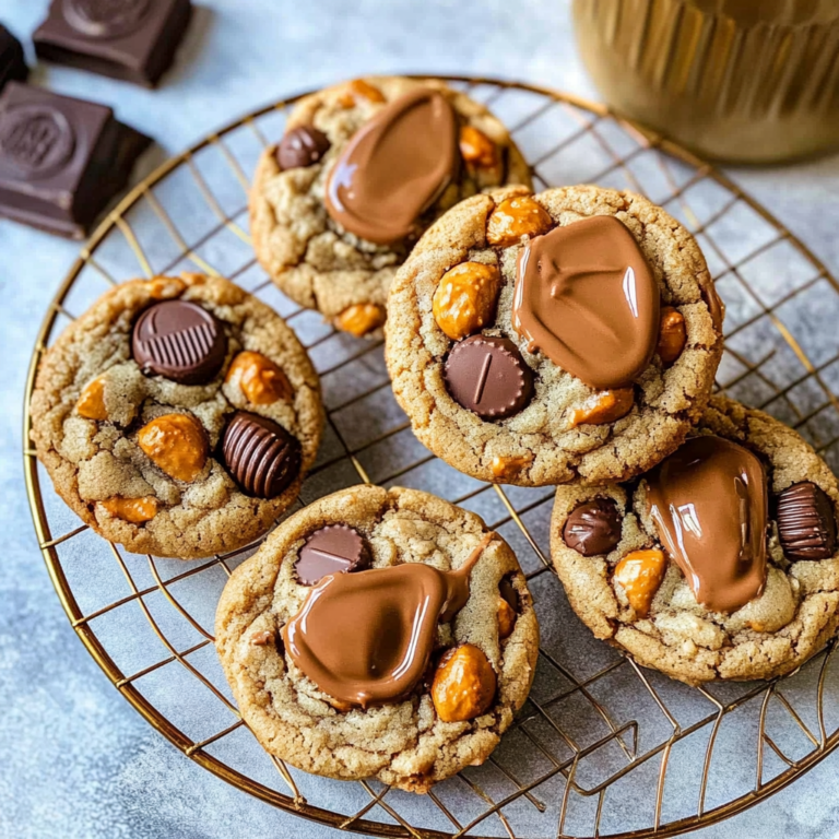 Ultimate Reese’s Chocolate Peanut Butter Cup Cookies Recipe