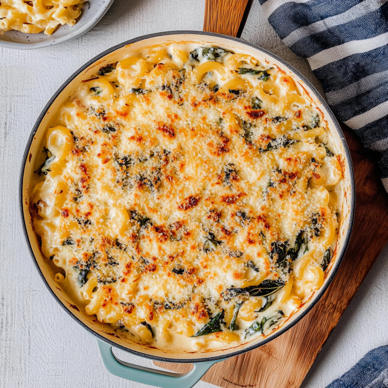 Ultimate Spinach Artichoke Mac and Cheese Recipe Delight