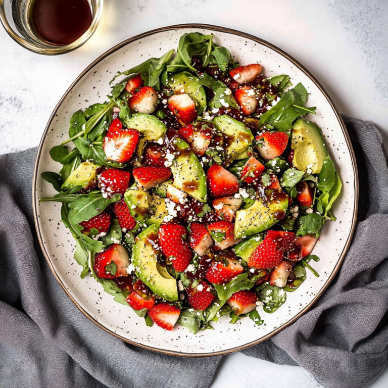 Ultimate Strawberry Avocado Salad: Refreshing & Delicious