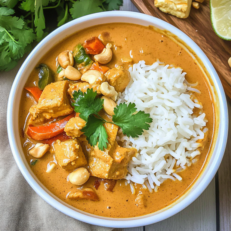 Quick & Delicious Thai Peanut Curry Recipe in 30 Minutes
