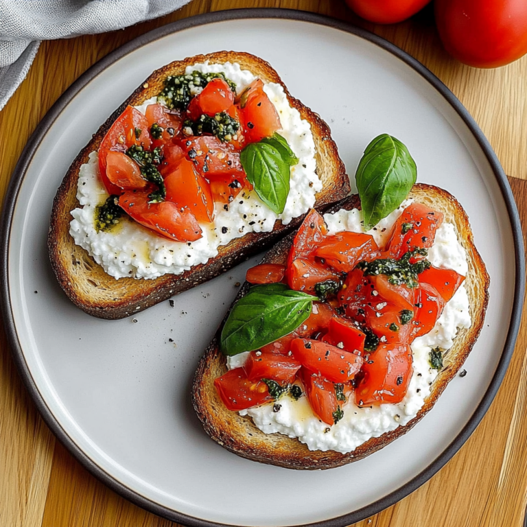 Quick & Delicious Tomato and Cottage Cheese Toast Recipe