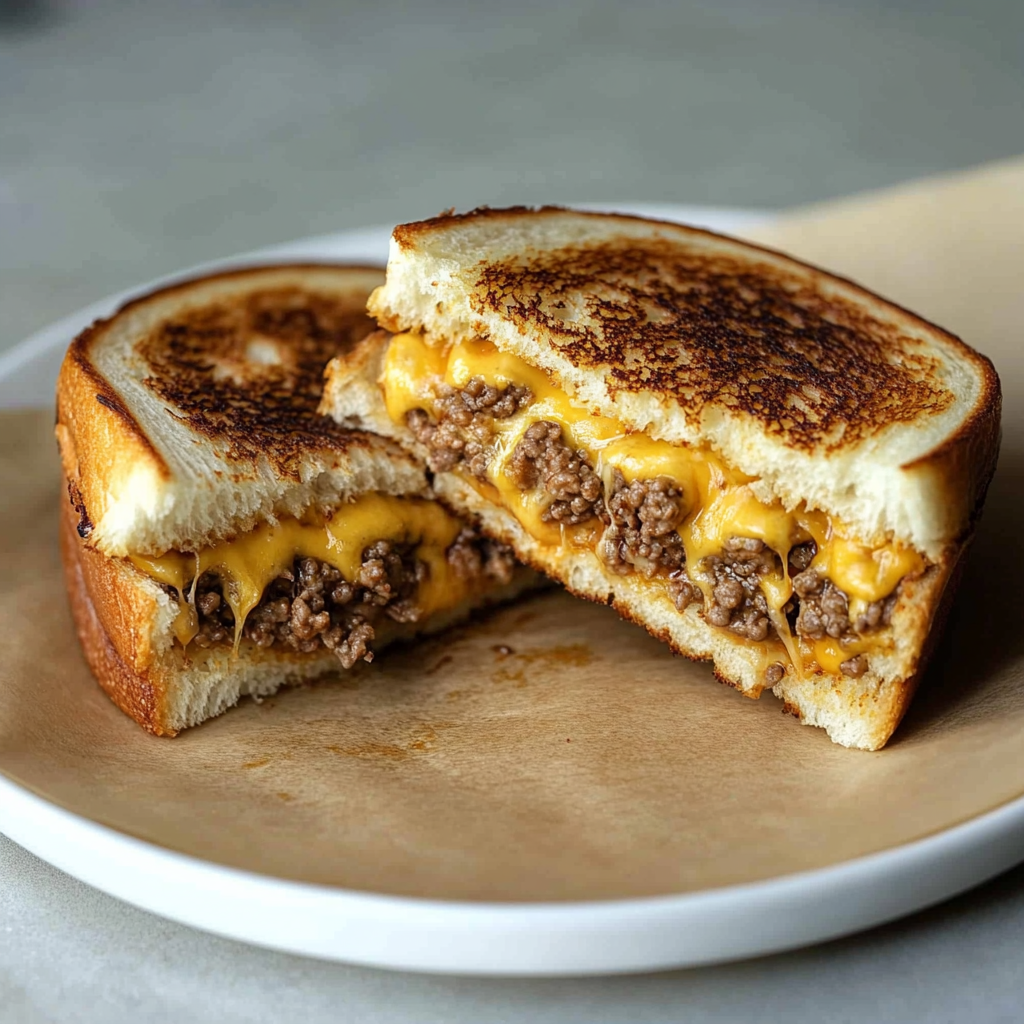 Ultimate Cheesy Ground Beef Melt: Irresistible Comfort Food