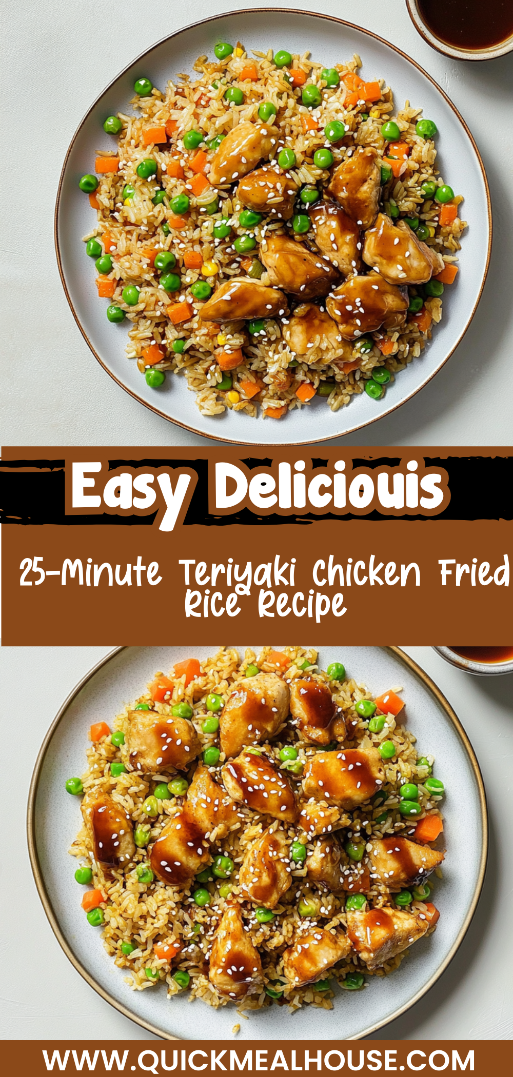 25-Minute Teriyaki Chicken Fried Rice Recipe