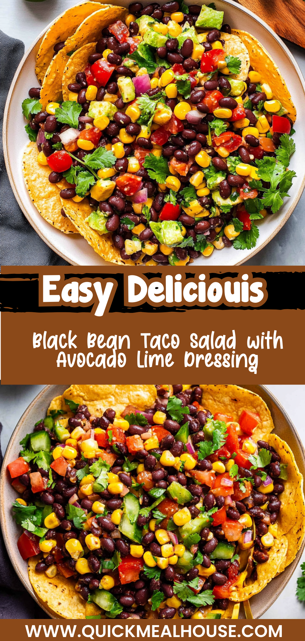 Black Bean Taco Salad