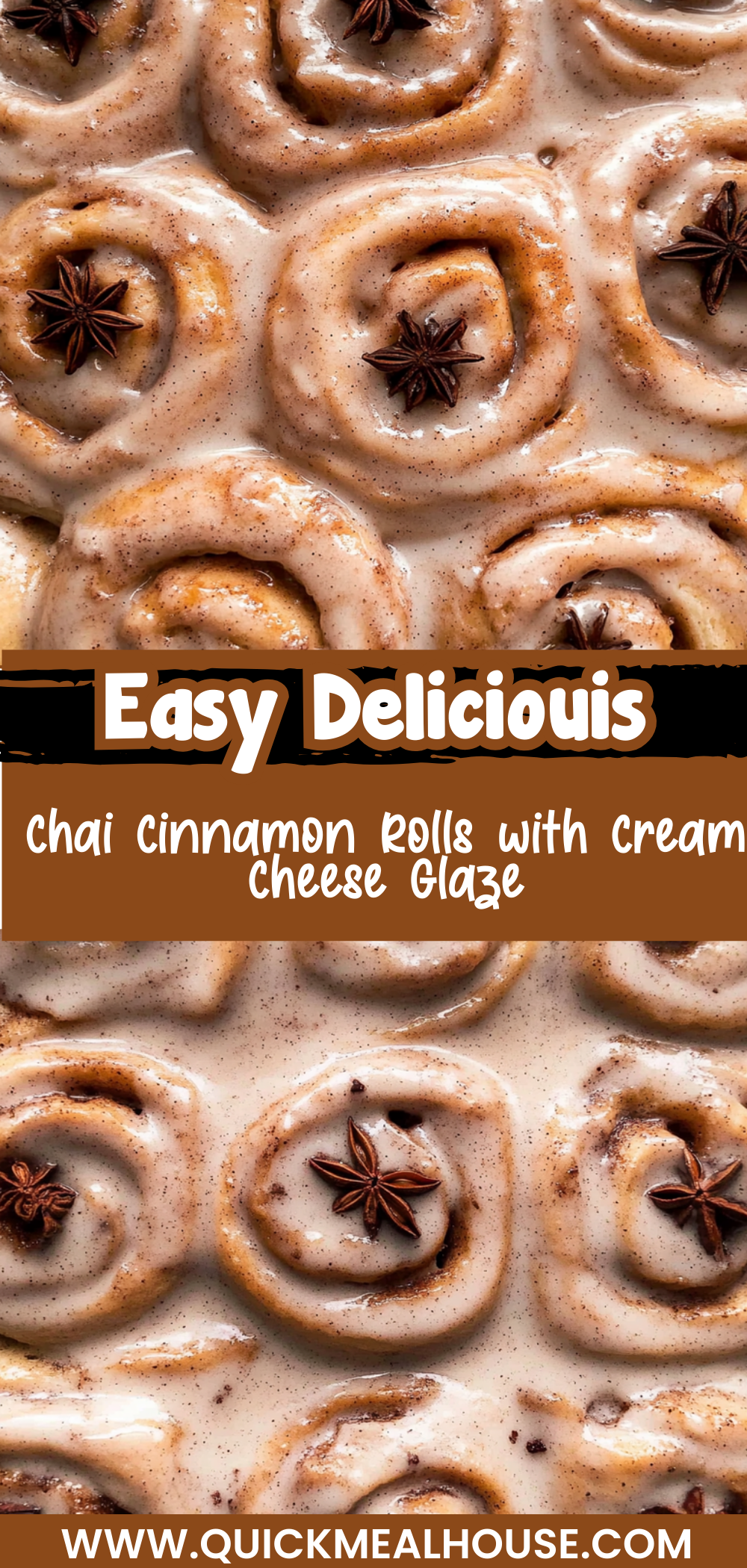 Chai Cinnamon Rolls