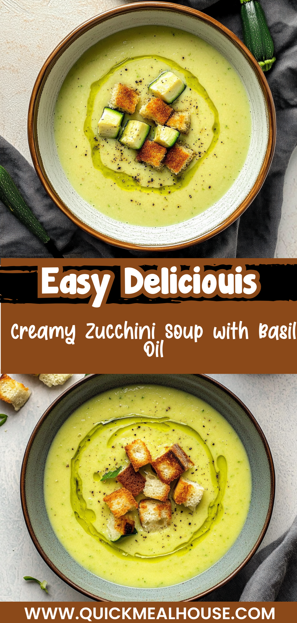 Creamy Zucchini Soup