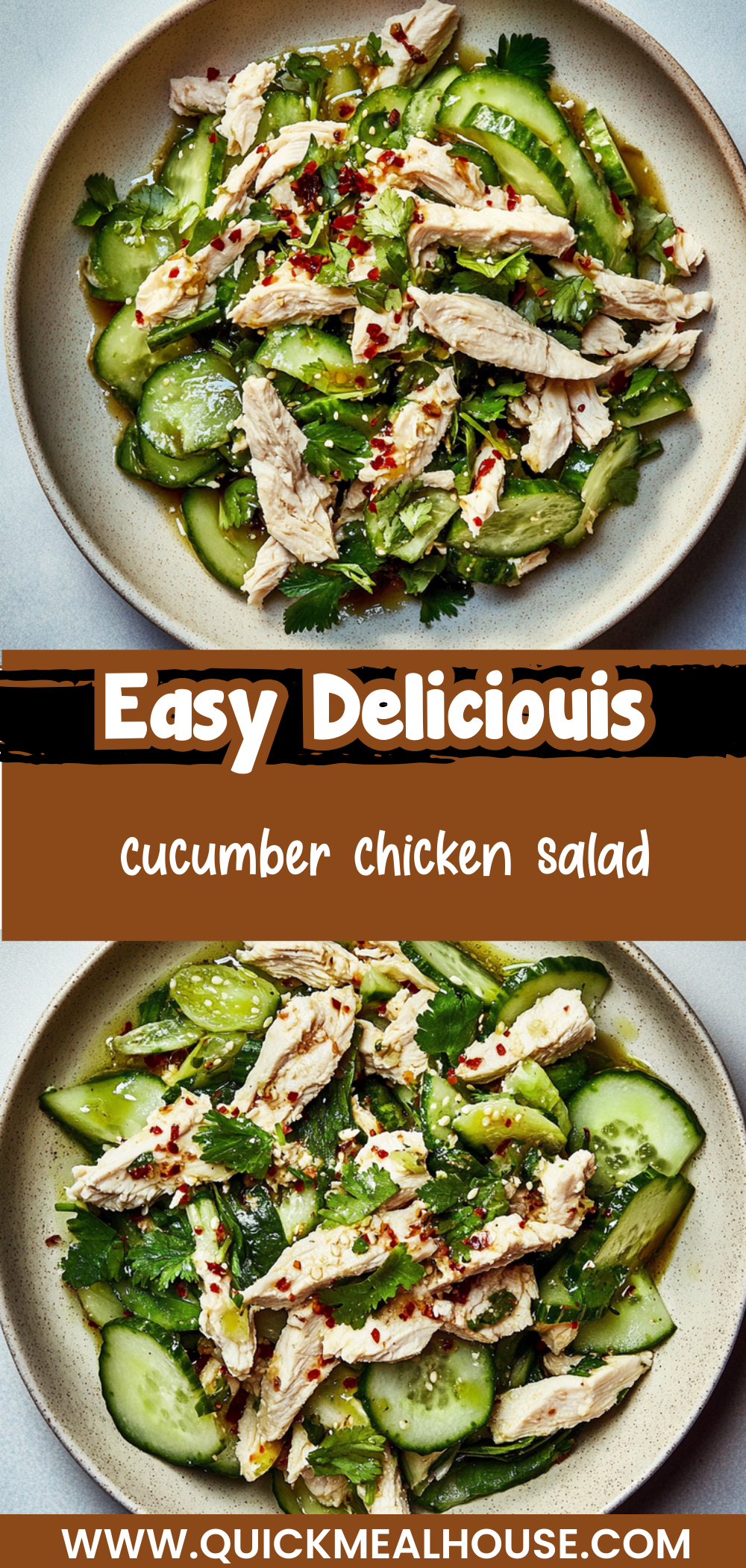 Cucumber Chicken Salad
