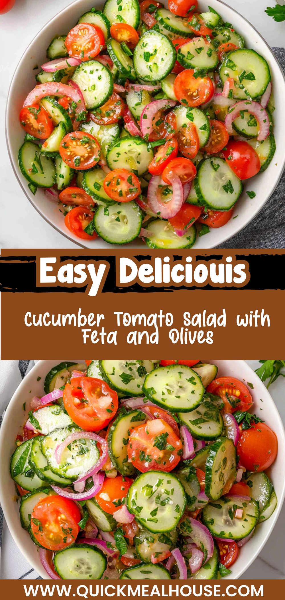 Cucumber Tomato Salad