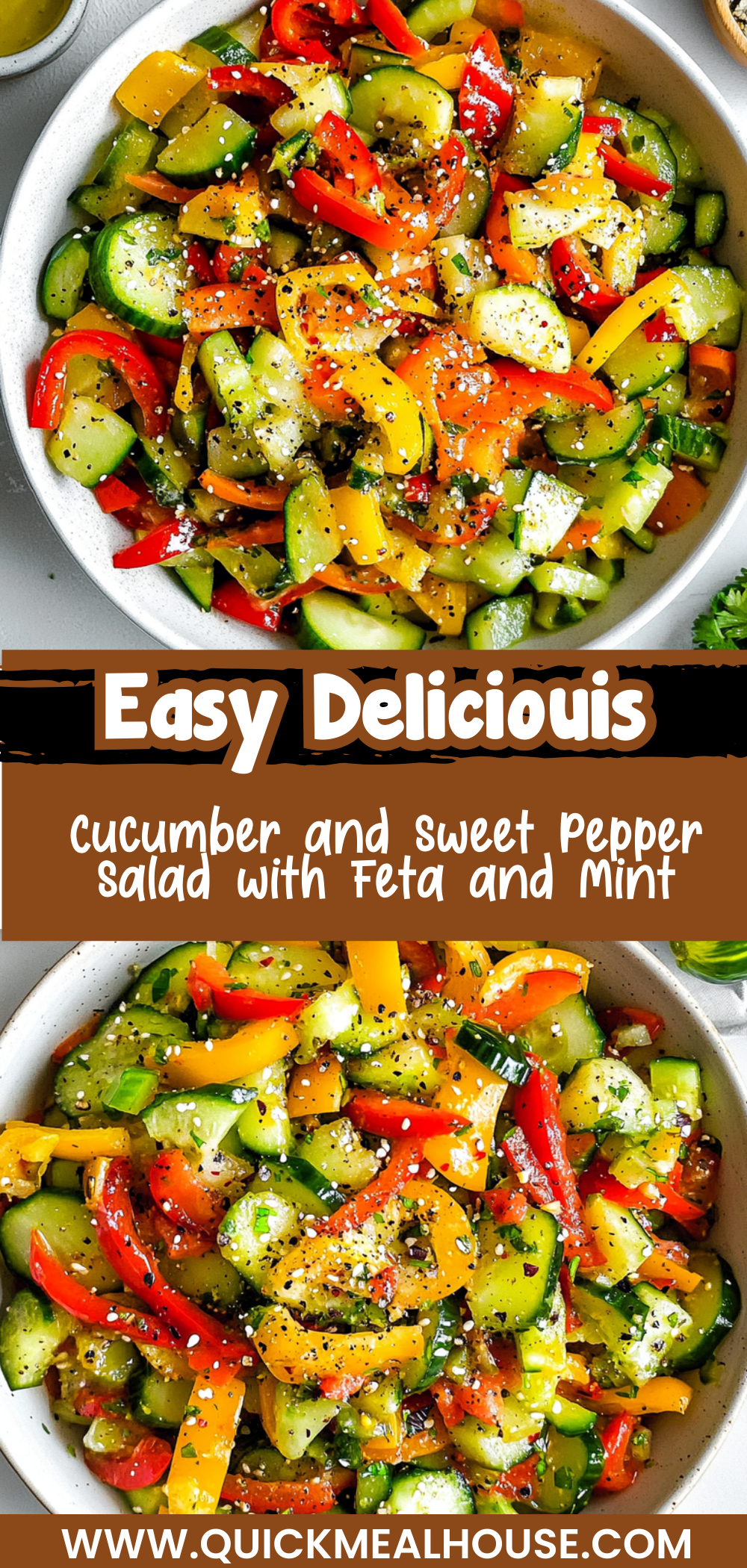 Cucumber and Sweet Pepper Salad