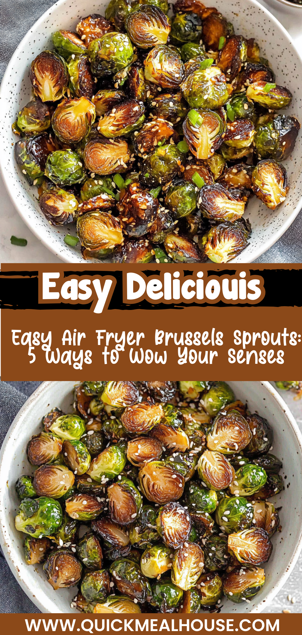 Easy Air Fryer Brussels Sprouts: 5 Ways to Wow Your Senses