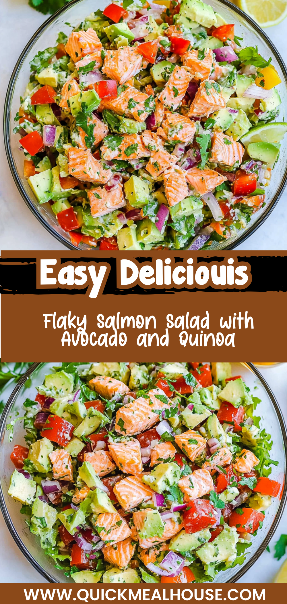 Flaky Salmon Salad