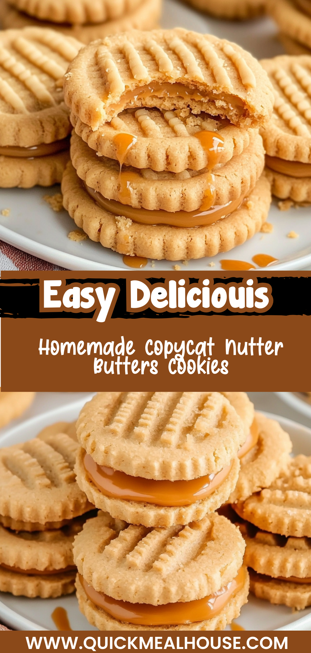 Homemade Copycat Nutter Butters