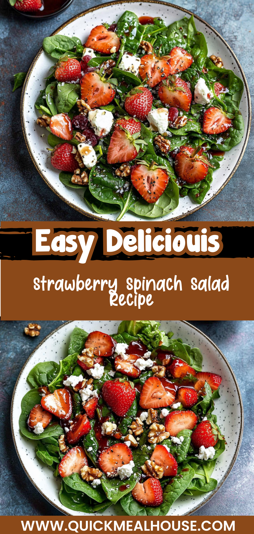 Strawberry Spinach Salad Recipe