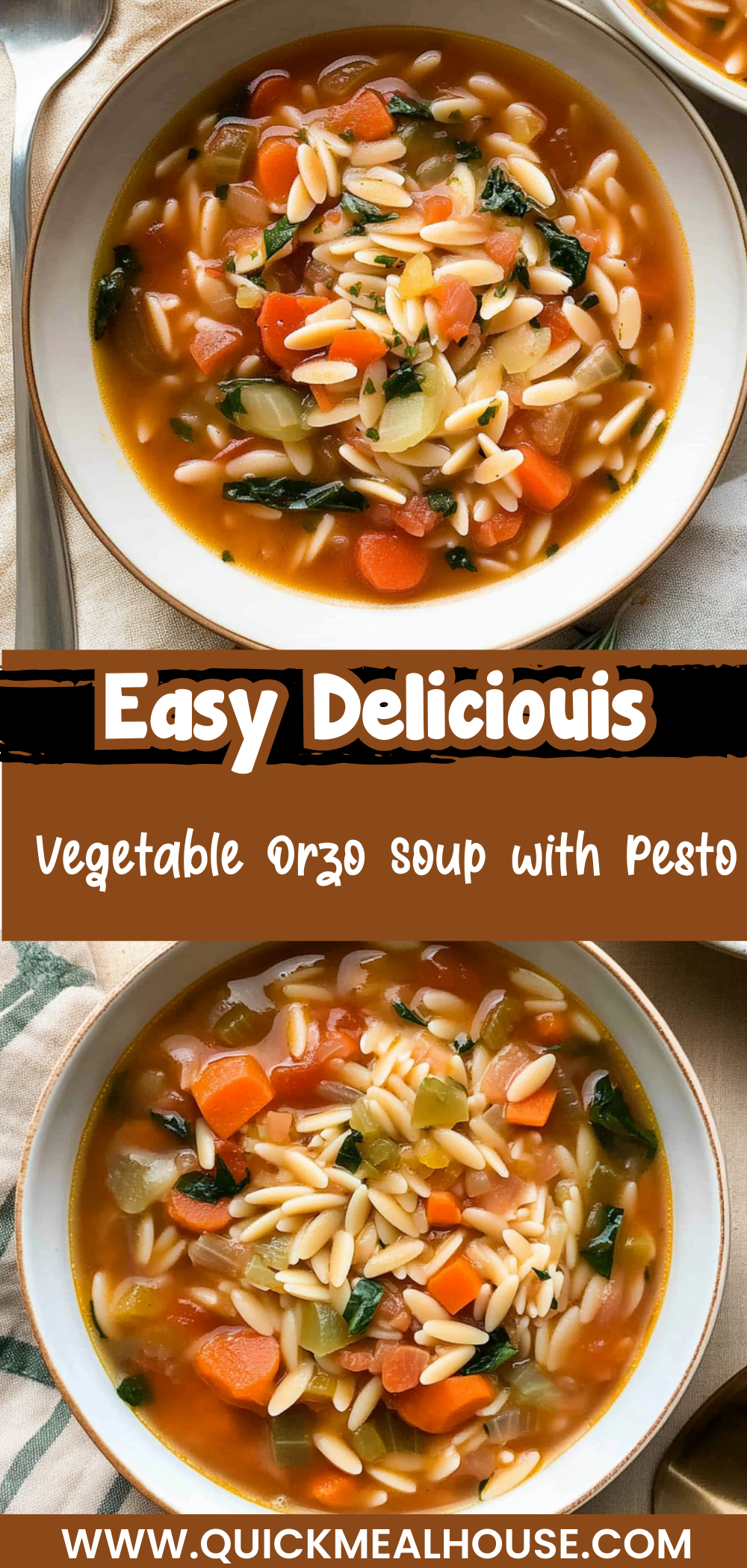 Vegetable Orzo Soup