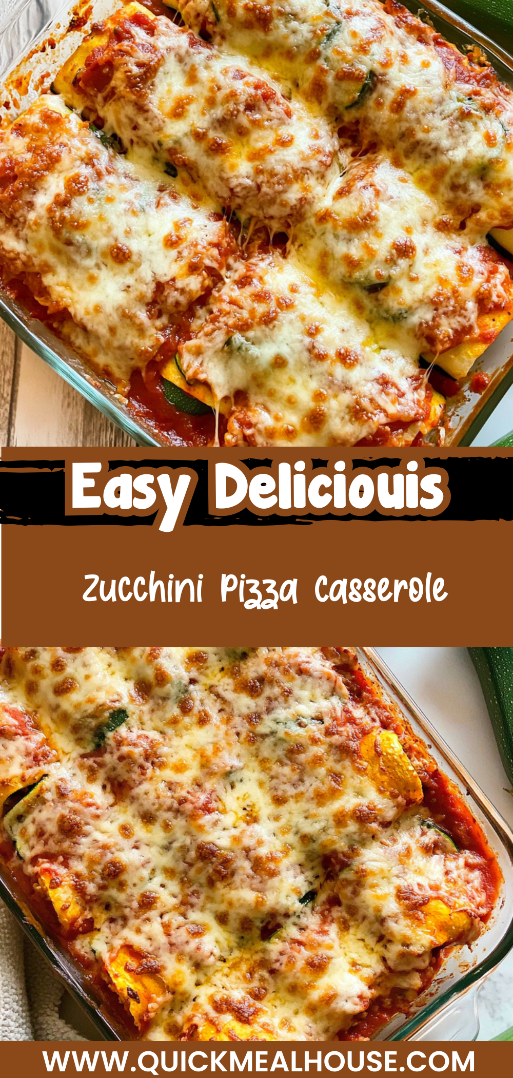 Zucchini Pizza Casserole