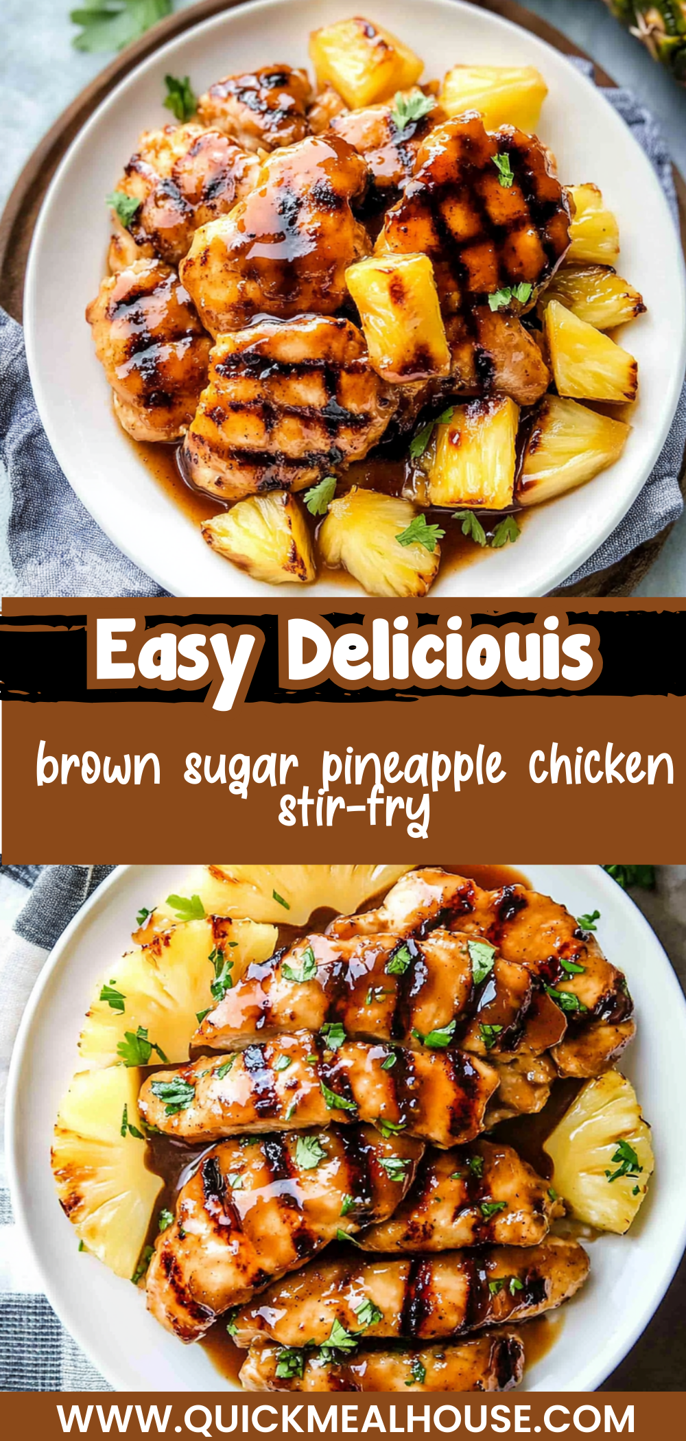 brown sugar pineapple chicken