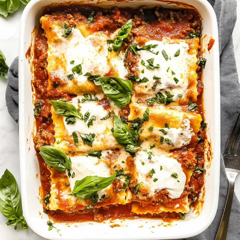 3 Ingredient Baked Ravioli: Effortless Comfort Food