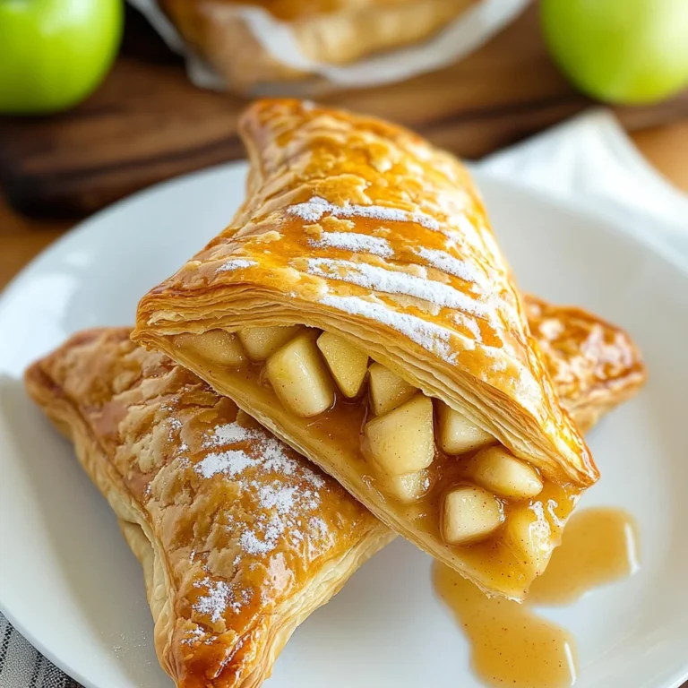 Apple Puff Pastry Turnovers: Flaky and Irresistibly Delic…