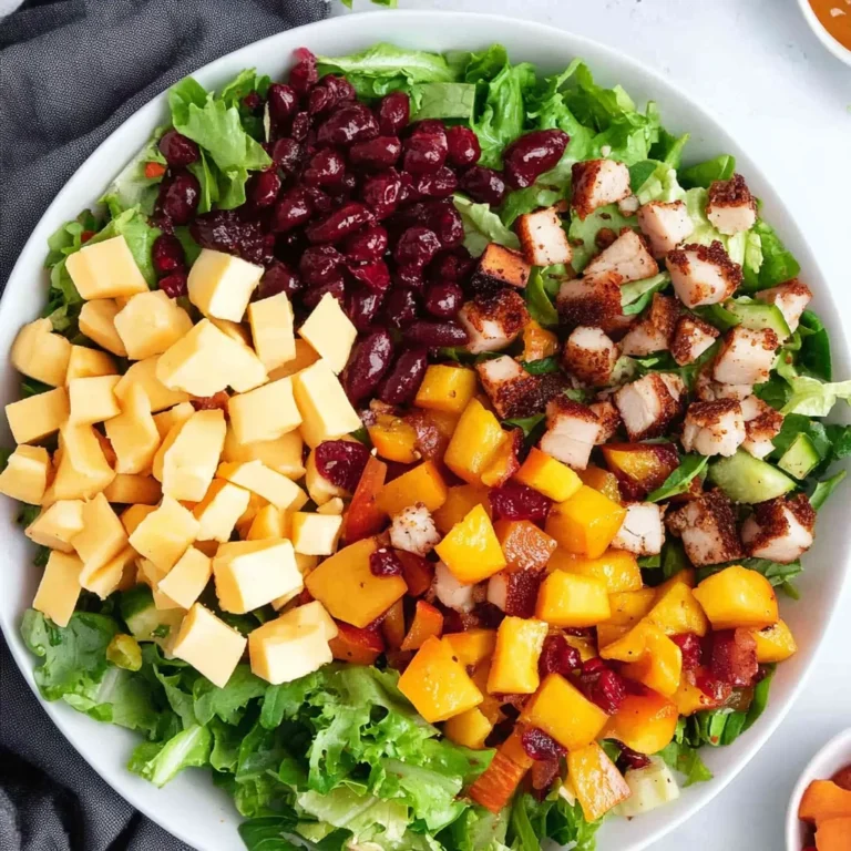 Autumn Chopped Salad Recipe: Cozy and Colorful Delight