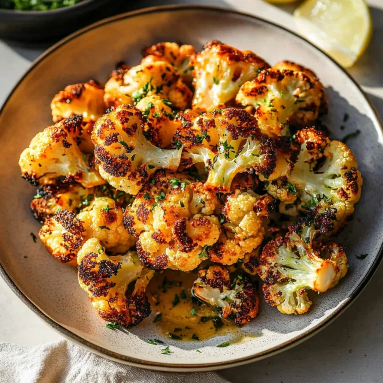 Baked Cauliflower: Crispy and Flavorful Every Time